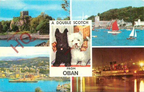 Picture postcard oban - picture, postcard-