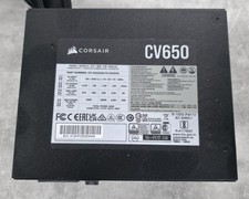 CORSAIR CV Series CV650 650W 80 Plus Bronze ATX Power Supply - Black