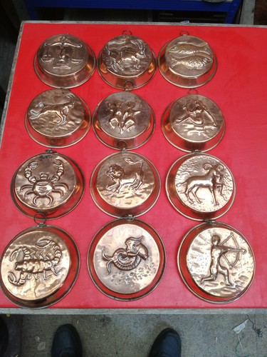 Full set vintage copper - full, of