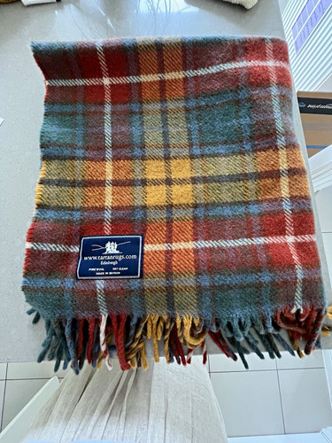 Pure wool tartan - tartan, lap