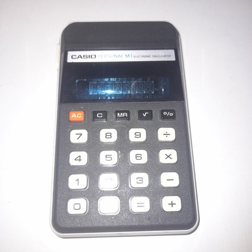 Casio personal vintage - personal, m-1