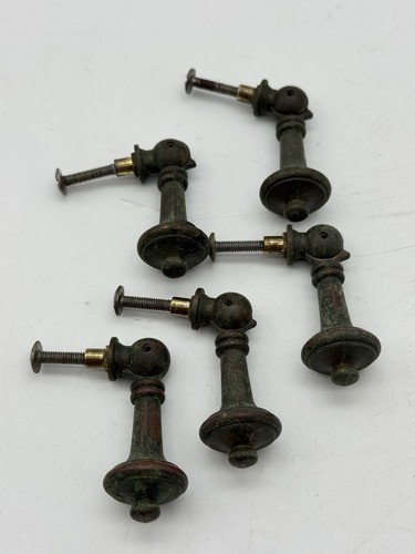 Vintage brass pendant drawer - brass,