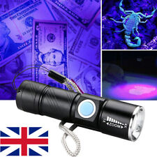UV Torch Ultra Violet USB LED