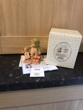 Cherished Teddies Radio Flyer Herbert 107073 The Snow Suits Me Just Fine