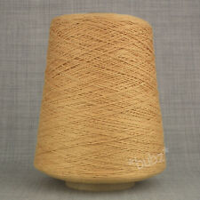 SOFT MERCERISED COTTON YARN 500g CONE 3 PLY NUDE HAND MACHINE KNITTING WEAVING