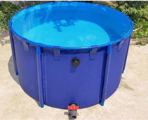 Pool above ground canvas fish - ground,,