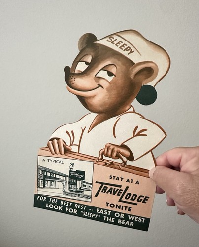Vintage travelodge sleepy - vintage, “sleepy