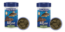 King British Algae Wafers 2 x
