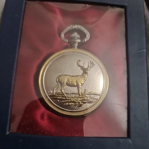 Vintage stag deer half hunter - vintage,