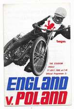 Speedway Programme 17 July