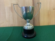 vintage silver plate trophy