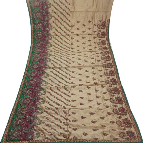 Vintage beige sarees 100 - vintage,