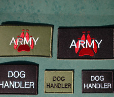 UK British Army - Dog Handler - Patches - 6 To chose From
