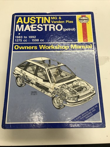 Haynes workshop manual - ,