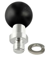 RAM MOUNT 3/8 - 16 THREAD MIRROR MOUNT WITH 1" BALL FOR CAMERA PHONE SAT NAV