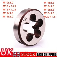 M10/12/13/14/15/16/20 Metric Thread Cutting Die-Right Hand Round Threading Dies