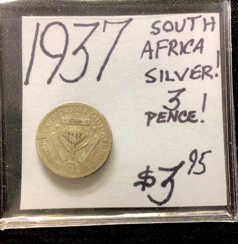 1937 south africa silver - 1937, 3