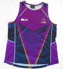 Melbourne Storm BLK training vest NRL Large Rugby League Men's L Free UK P+P