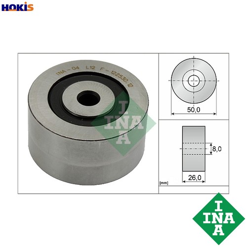 Deflectionguide pulley vribbed - pulley,