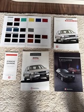 Vauxhall Cavalier Sales Brochure Leaflet 1980’s Vintage. Good Condition