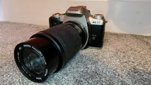 Pentax with vivitar - mz-50,