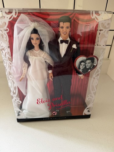 Elvis and priscilla barbie - elvis,