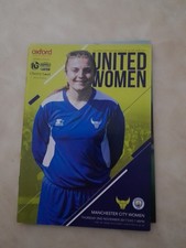 OXFORD UNITED LADIES V MANCHESTER CITY WOMEN ( THURSDAY 2ND NOVEMBER 2017 )