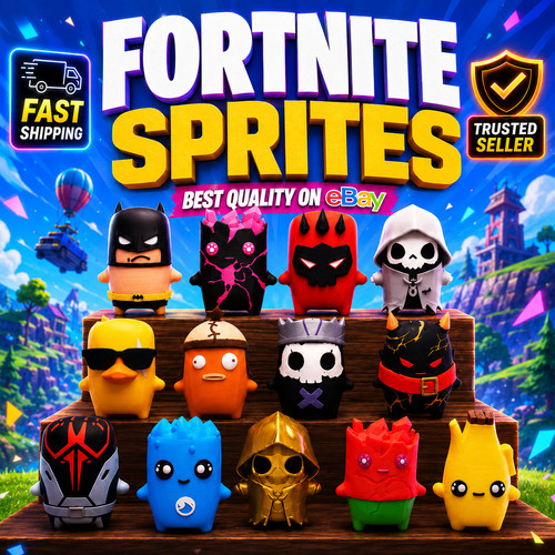 Fortnite sprites 5cm figures - sprites,