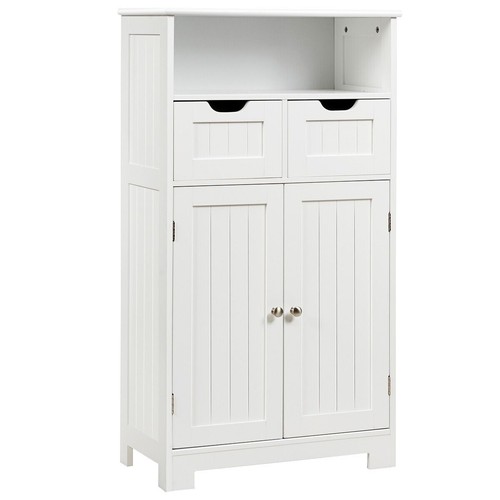 Bathroom floor cabinet wooden - floor,