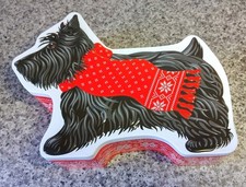 Christmas Scottie Dog Biscuit