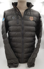 Umbro Aalesund FK Men's Quilted Jacket Size M Long Sleeve Grey Norwegian