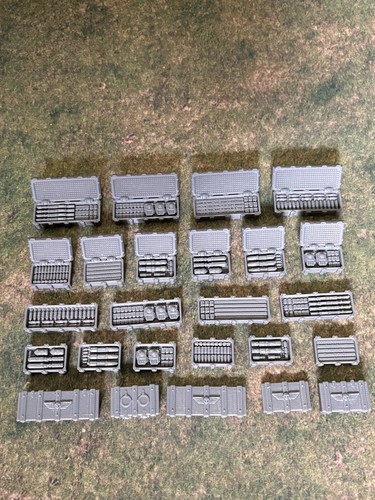 Scatter terrain ammo crates - terrain,
