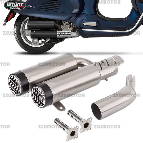 Exhaust muffler dual - muffler,