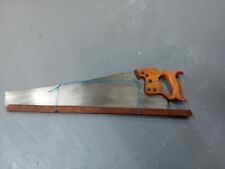 RARE Vintage Buck & Hickman 24" Hand Saw - Cross Cut Whitechapel LONDON 