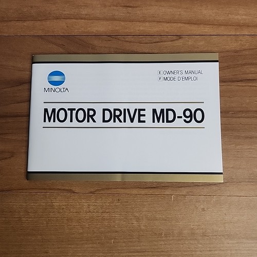 Minolta motor drive 90 - minolta, md-90