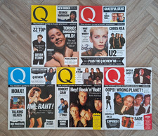Q Magazine Five Editions from