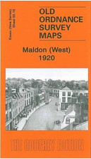 Maldon (West) 1920: Essex (New Series) 55.16 (Old O.S. Maps of Essex)