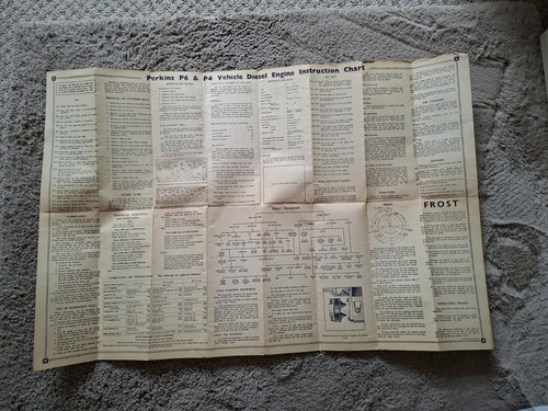 Vintage perkins p4 - p6, &
