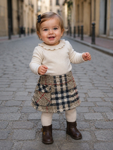 Burberry kid baby skirt wrap