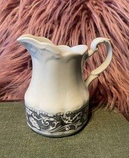 J&G Meakin Milk Jug With Green