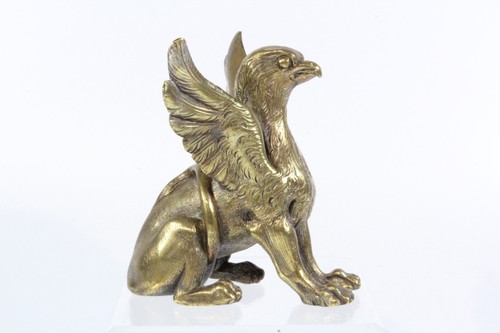 Victorian gilt bronze heraldic - victorian,