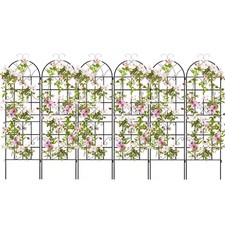 71" Tall Metal Garden Trellis
