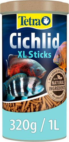 Cichlid fish food sticks - xl,