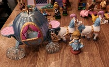 Disney Store Animators' Collection Littles Cinderella Carriage Mini Playset