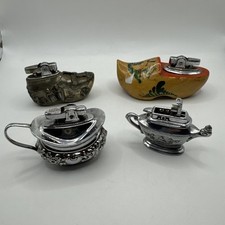 4x Table Lighters Inc Mosda, Clogs Etc. Need Attention