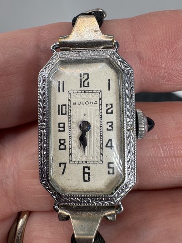 Vtg 1920s bulova art deco - vtg,