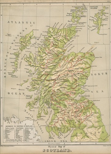 Map scotland 1879 - gb,