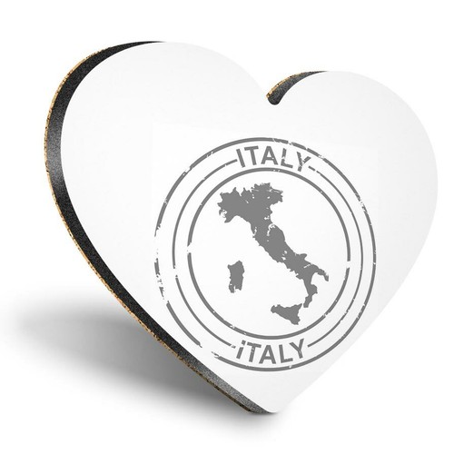 Heart mdf coasters - mdf, bw