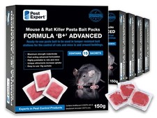 Pest Expert Strong Rat Mouse Killer Poison Pasta Block Paste Bait Max Strength