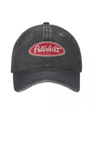 Peterbilt Trucks Ditressed Cotton Baseball Cap Unisex Adjustable Sun Protection
